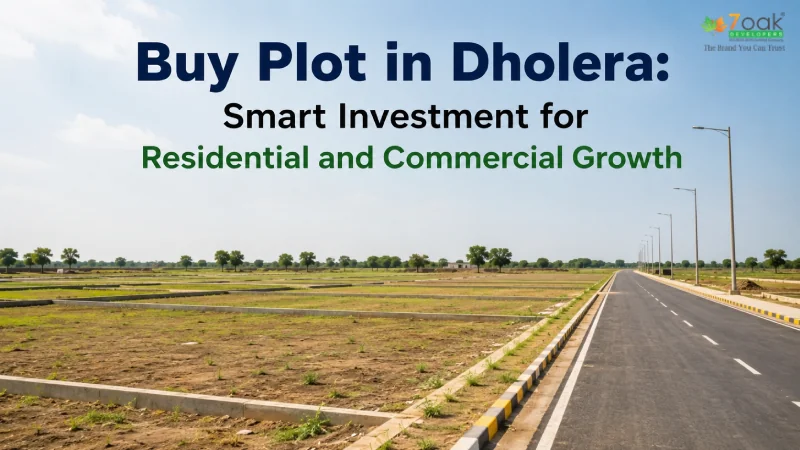 Buy Plot in Dholera: Smart Investment for Residential and Commercial Growth