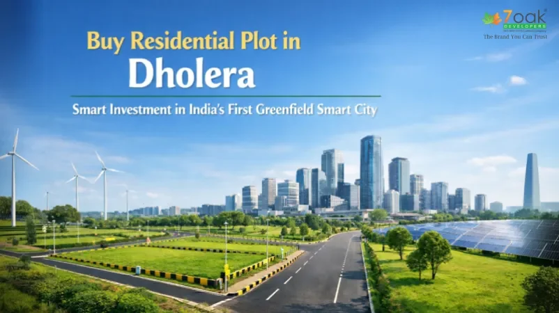 Buy Residential Plot in Dholera – Smart Investment in India’s First Greenfield Smart City