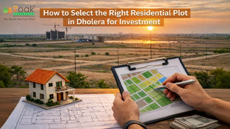 How to Select the Right Residential Plot in Dholera for Investment