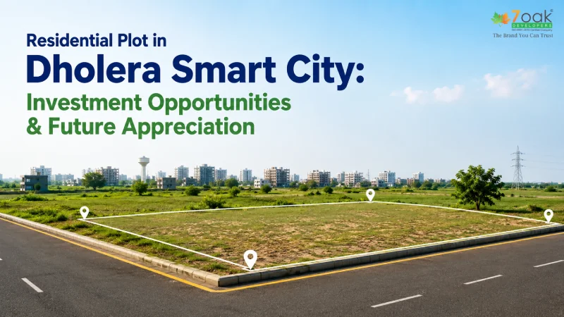 Residential Plot in Dholera Smart City: Investment Opportunities & Future Appreciation