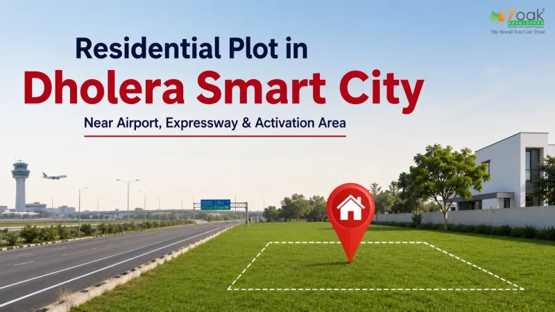 Residential Plot in Dholera Smart City Near Airport, Expressway & Activation Area
