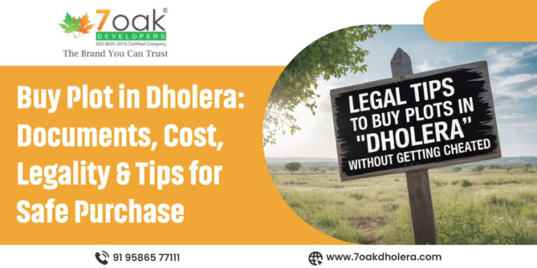Buy Plot in Dholera: Documents, Cost, Legality & Tips for Safe Purchase