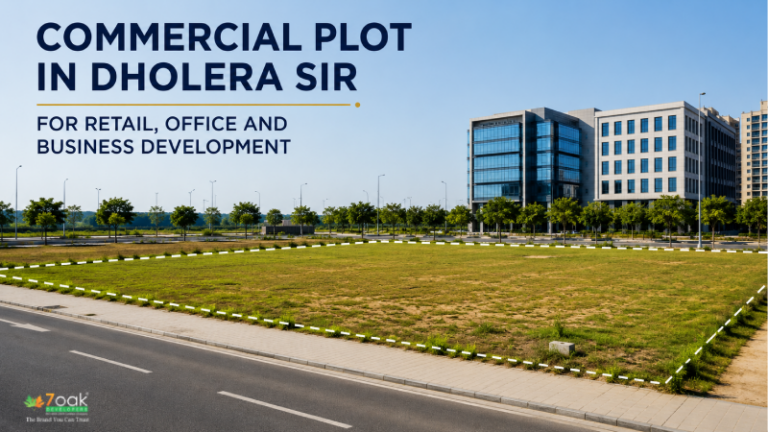 Commercial Plot in Dholera SIR for Retail, Office and Business Development