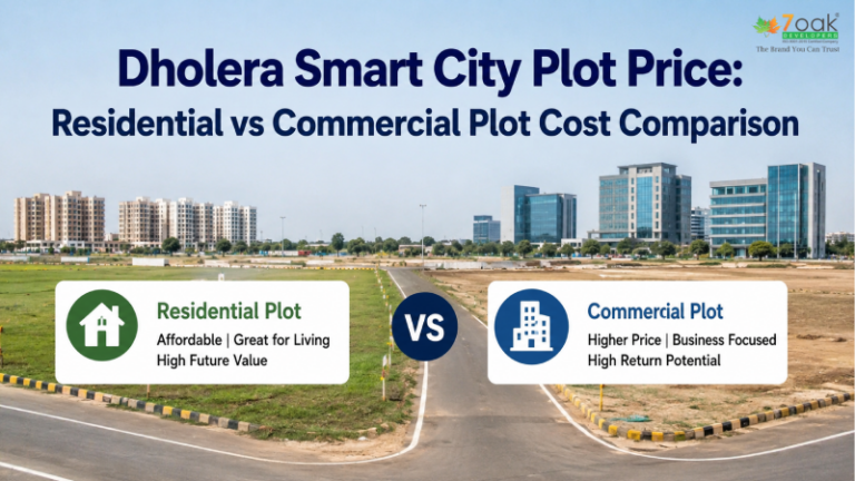 Dholera Smart City Plot Price: Residential vs Commercial Plot Cost Comparison